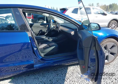 2023 Tesla Model 3 Rear-Wheel Drive from USA, damaged, VIN 5YJ3E1EA0PF609798